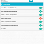 Escolha a disciplina que deseja consultar informações.