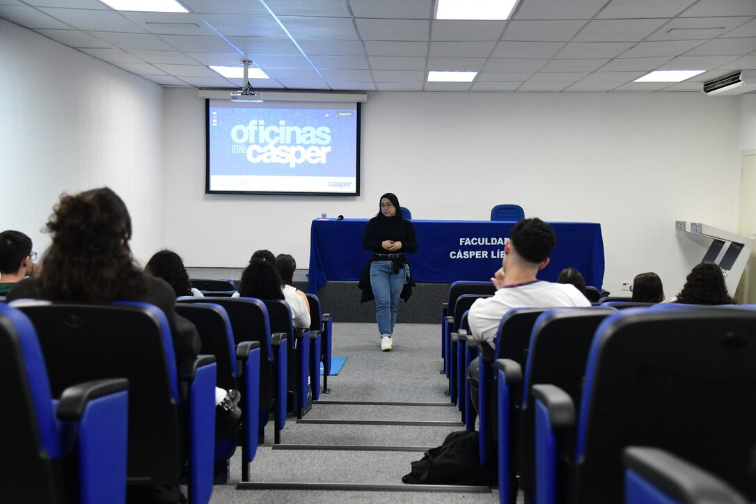 Imagem em destaque para O evento “Oficinas na Cásper” acontece como uma experiência imersiva voltada aos quatro cursos da instituição.