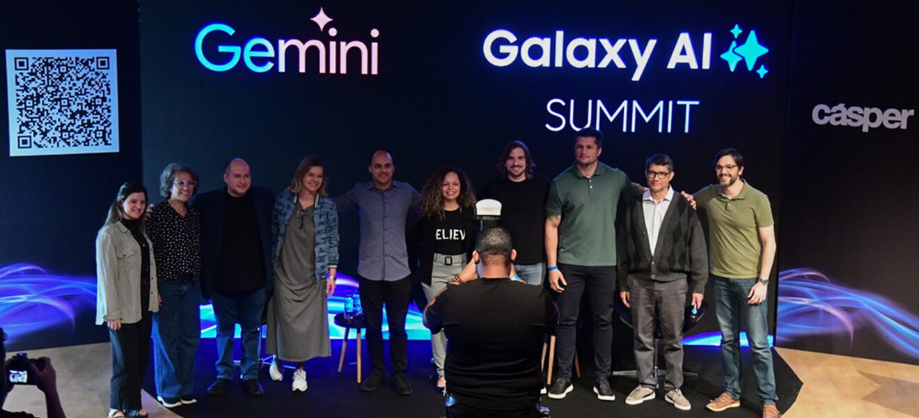 Imagem em destaque para Faculdade Cásper Líbero realiza evento Samsung Galaxy AI Summit sobre Inteligência Artificial e o cotidiano