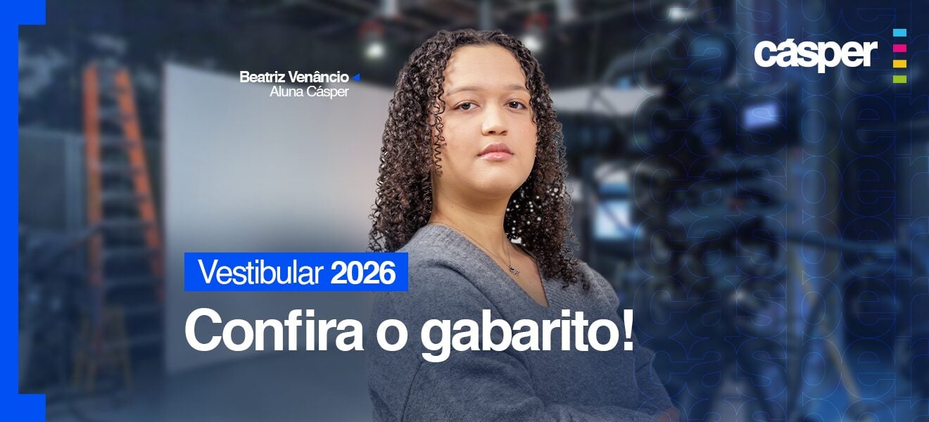 Imagem em destaque para Confira o gabarito do Vestibular 2026 da Faculdade Cásper Líbero