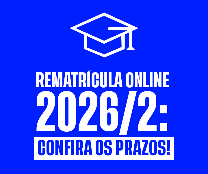 Notícia: Como fazer a rematrícula online para cursos da graduação - 2º semestre
